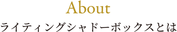 【About】ライティングシャドーボックスとは